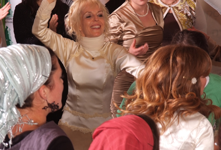 Susan dancing at her son's wedding in 2009